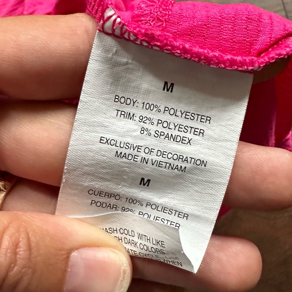 🔴LAYER 8 Hot Pink Workout Tank Top - Picture 6 of 6